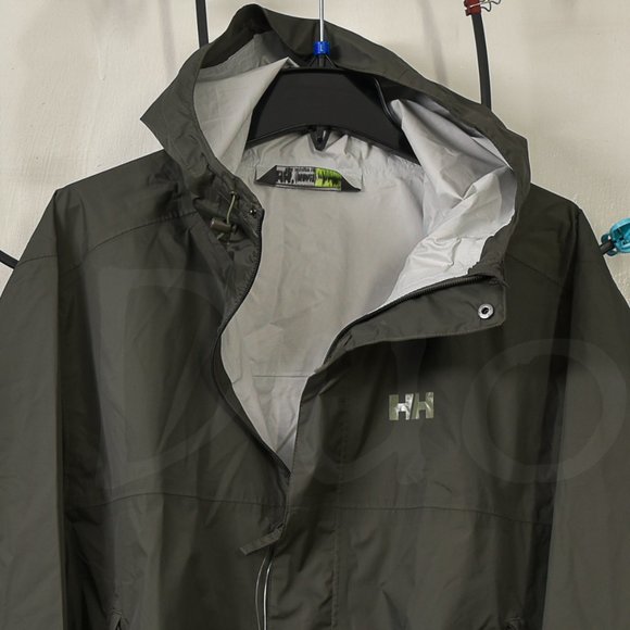Helly‎ Hansen mmen loke jacket size Large in Dark Grey  color - Picture 1 of 8